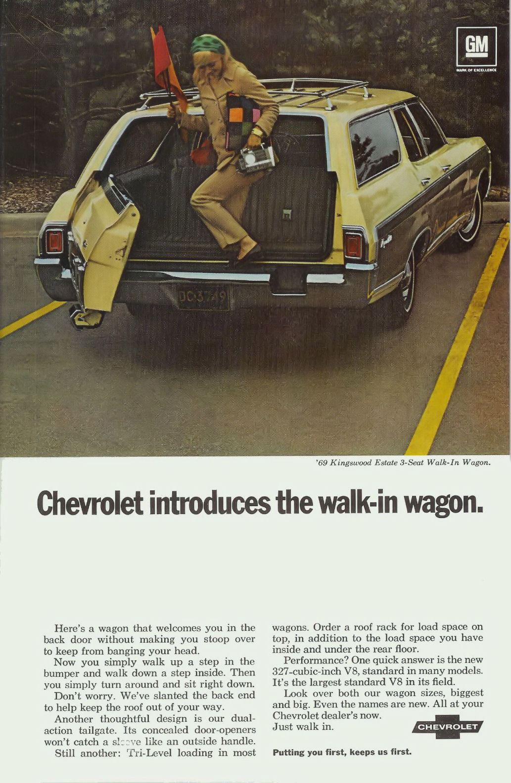 1969 Chevrolet Auto Advertising